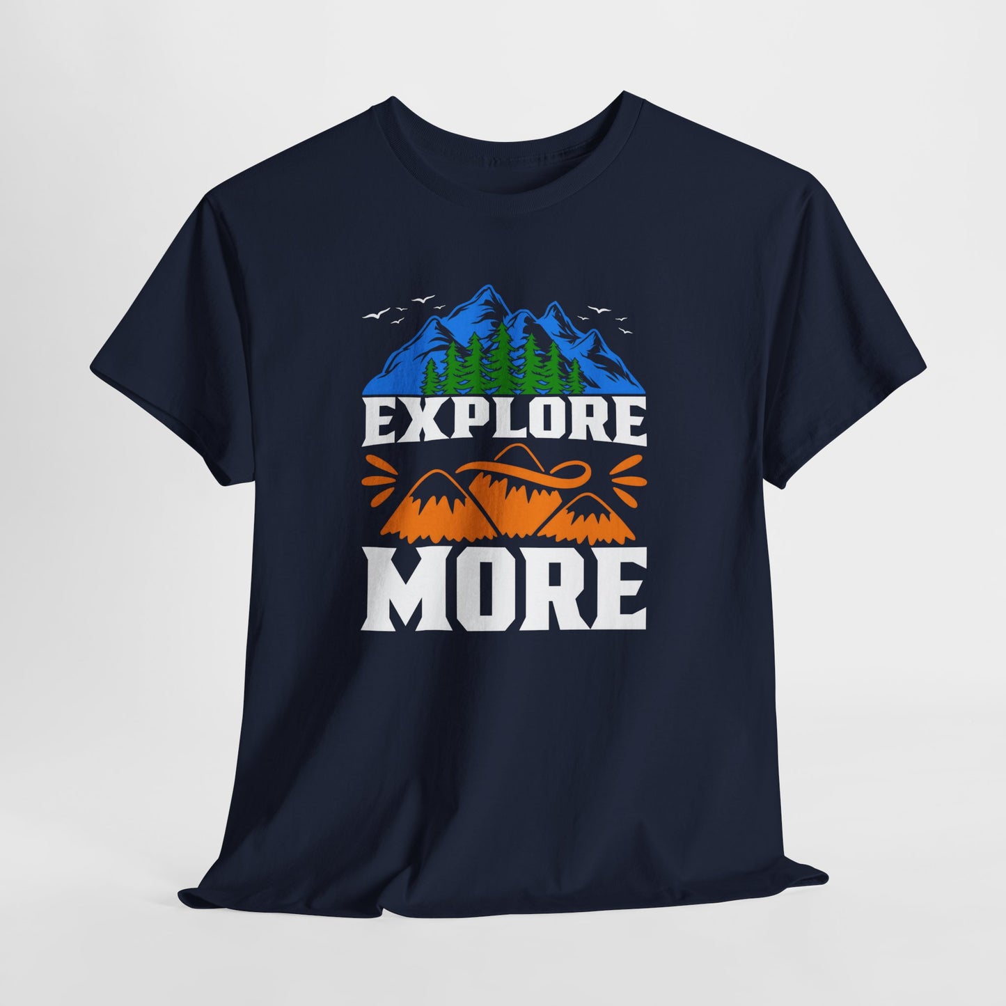 Explore More Adventure Tee - Unisex Heavy Cotton T-Shirt