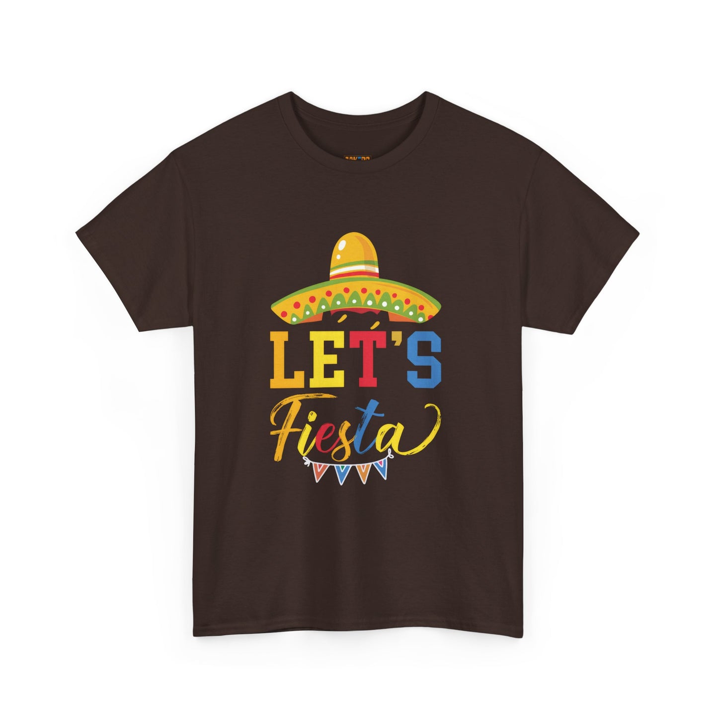 Let's Fiesta Unisex Heavy Cotton Tee - Fun Party T-Shirt for Celebrations