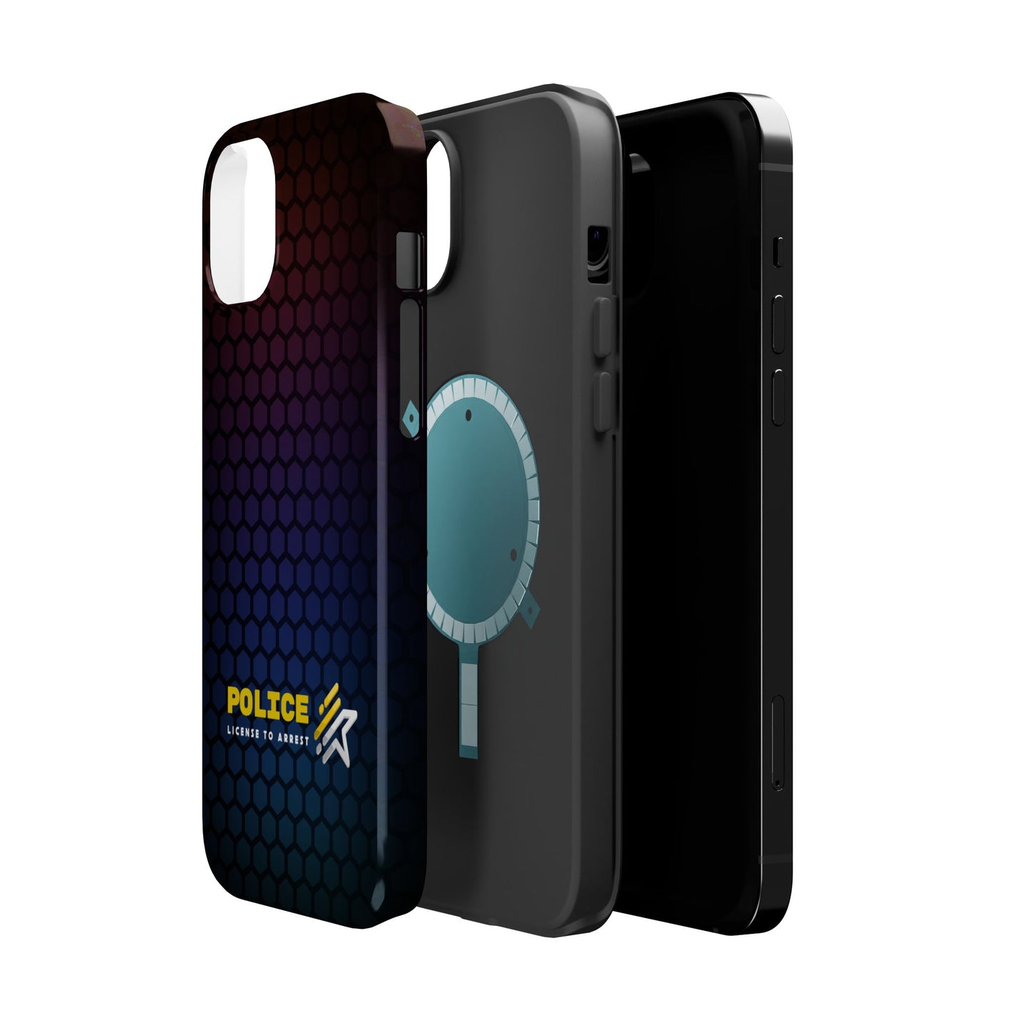 Police Magnetic iPhone Cases, License To Arrest