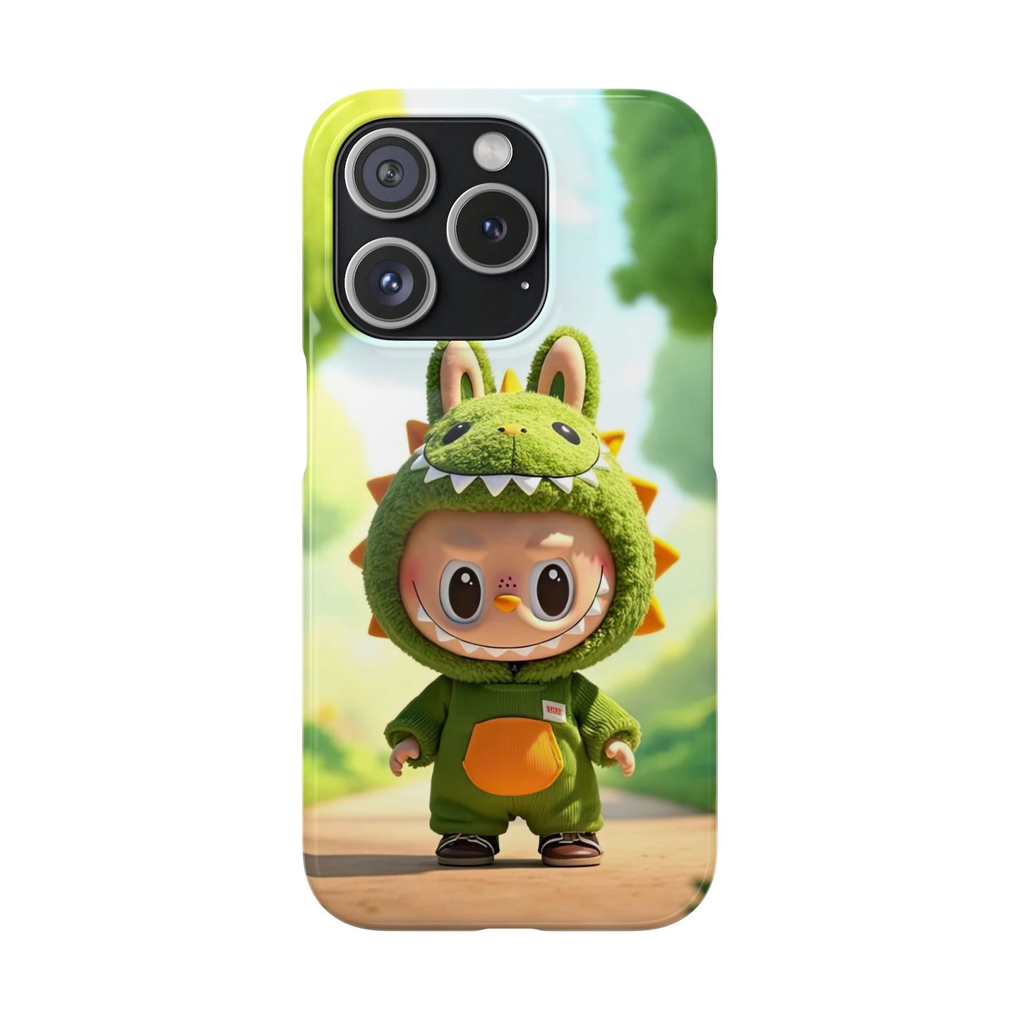 The Monsters Snap Case for iPhone Models – Playful Dinosaur Design