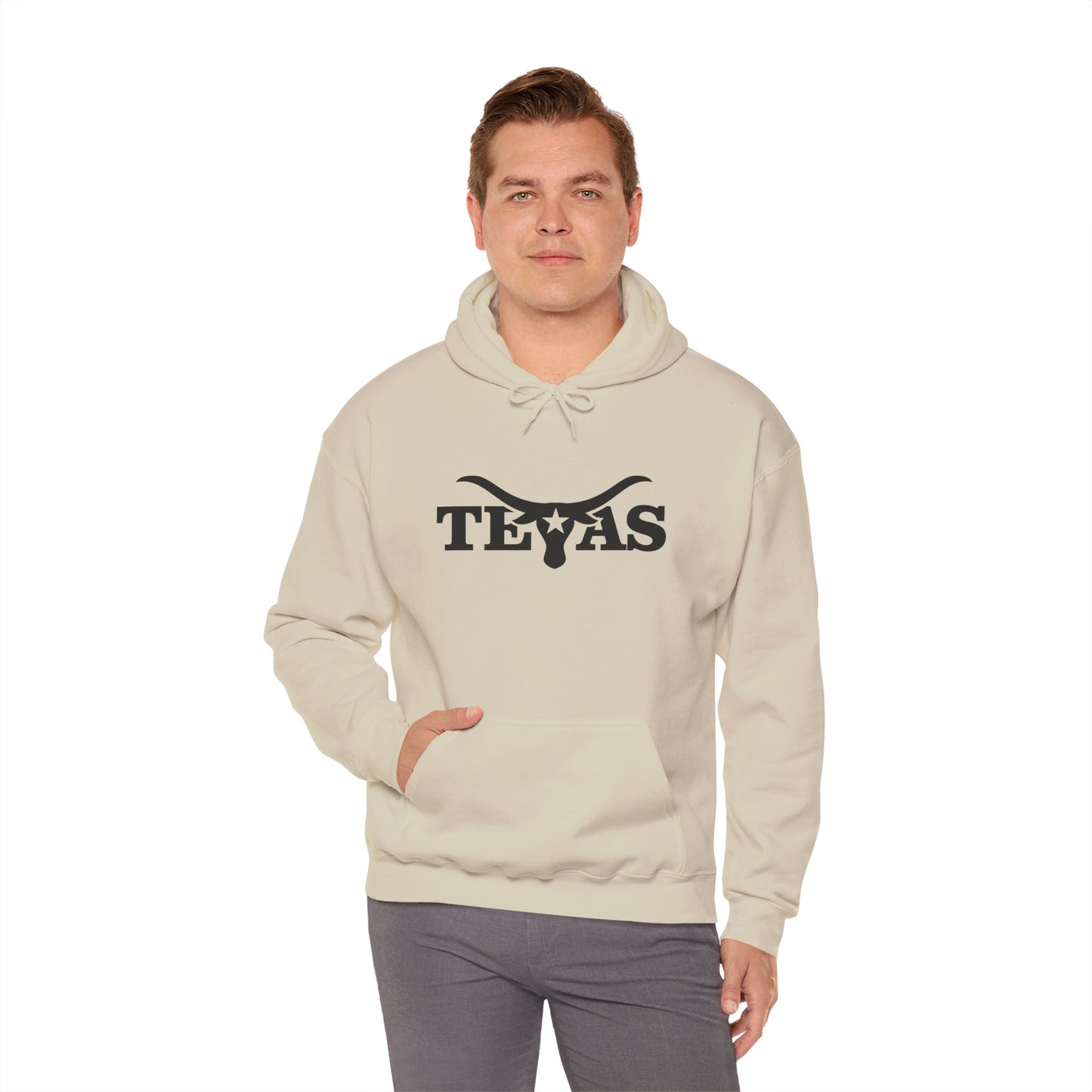 Texas Longhorns Unisex Heavy Blend Hooded Sweatshirt - Casual Comfort and Style