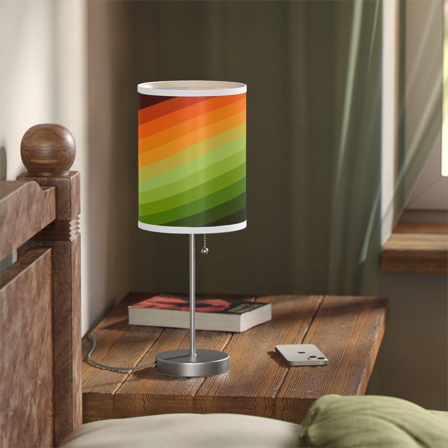 Nostalgic Swirl Lamp on a Stand, US|CA plug / White