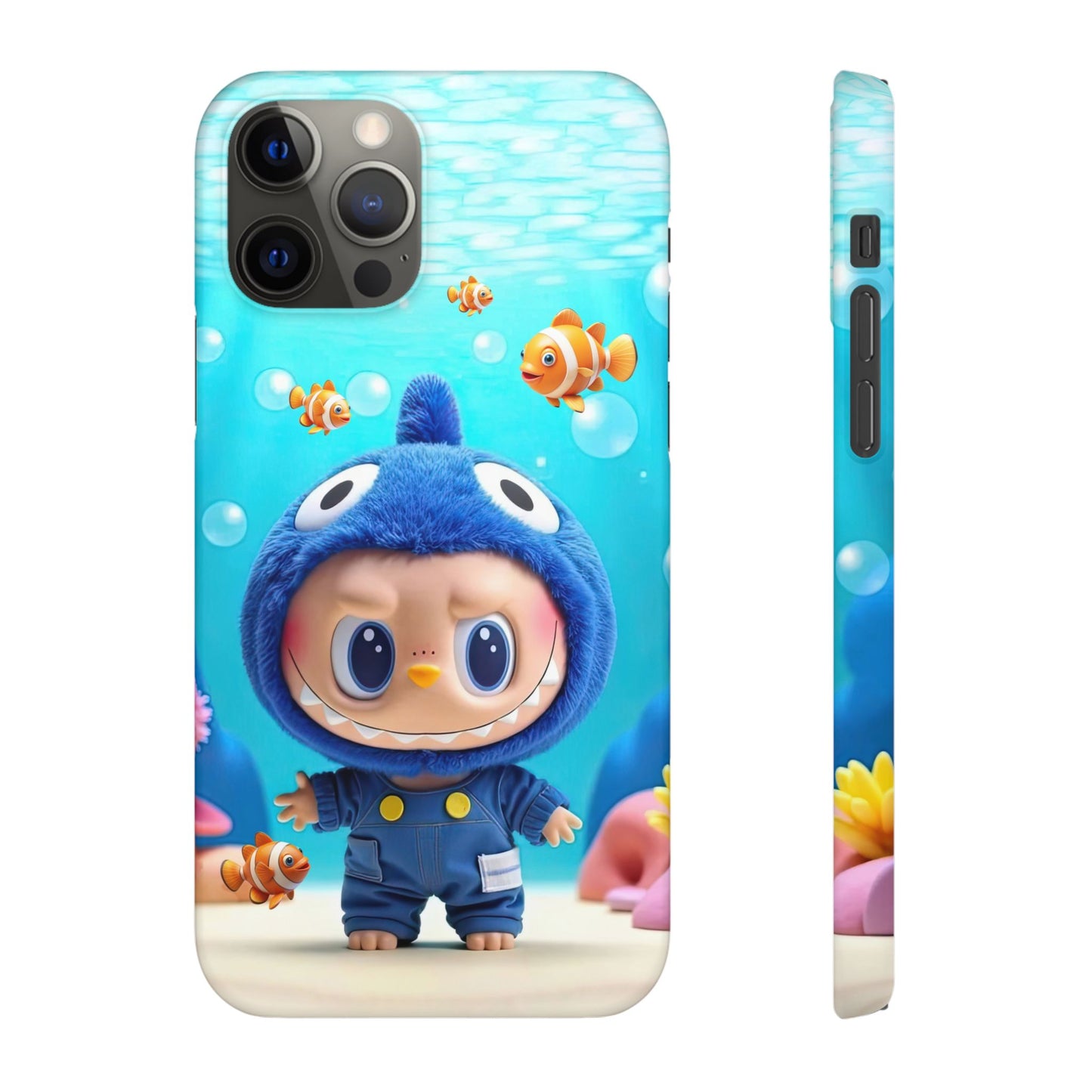 The Monsters Underwater Snap Case - Playful Design