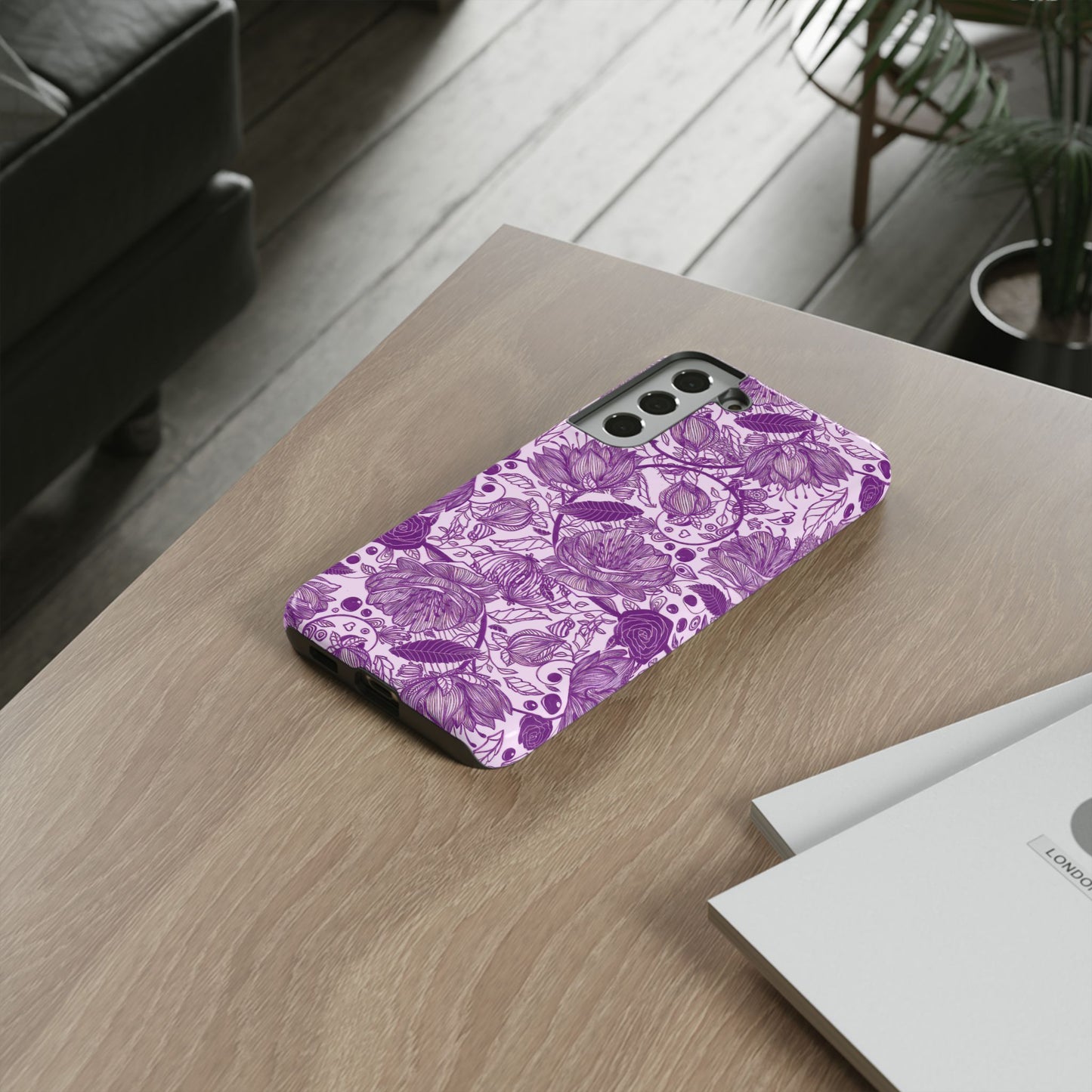 Graphical Garden: Purple Edition Tough Cases