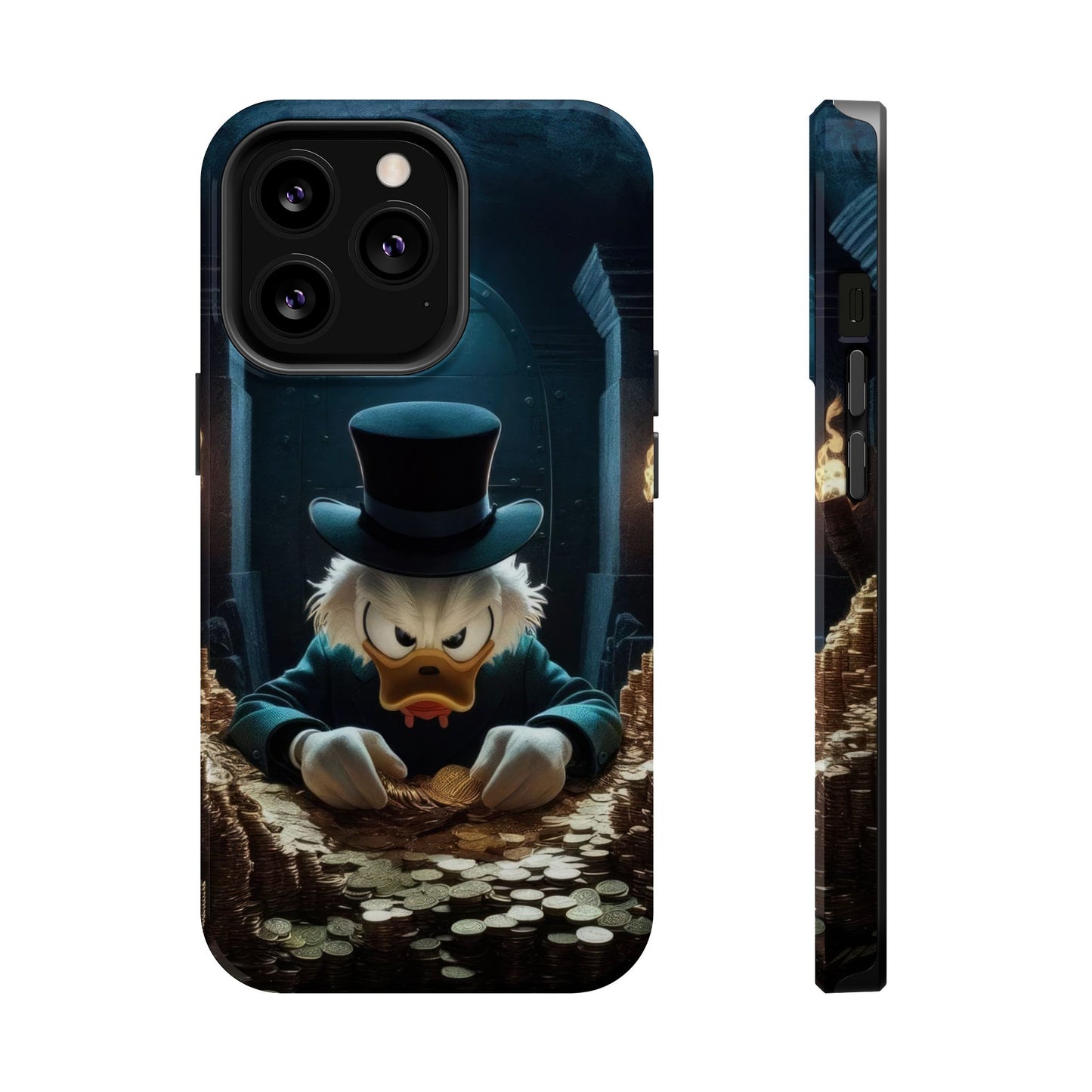 Magnetic Phone Case - Scrooge McDuck Design