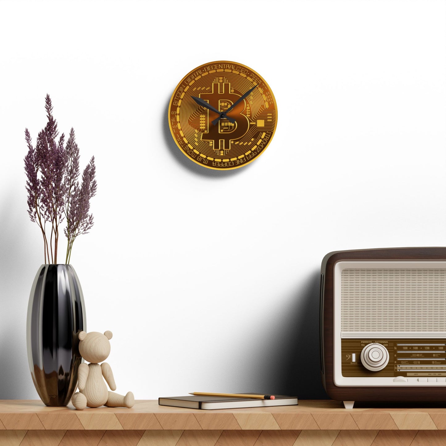 Bitcoin Wall Clock