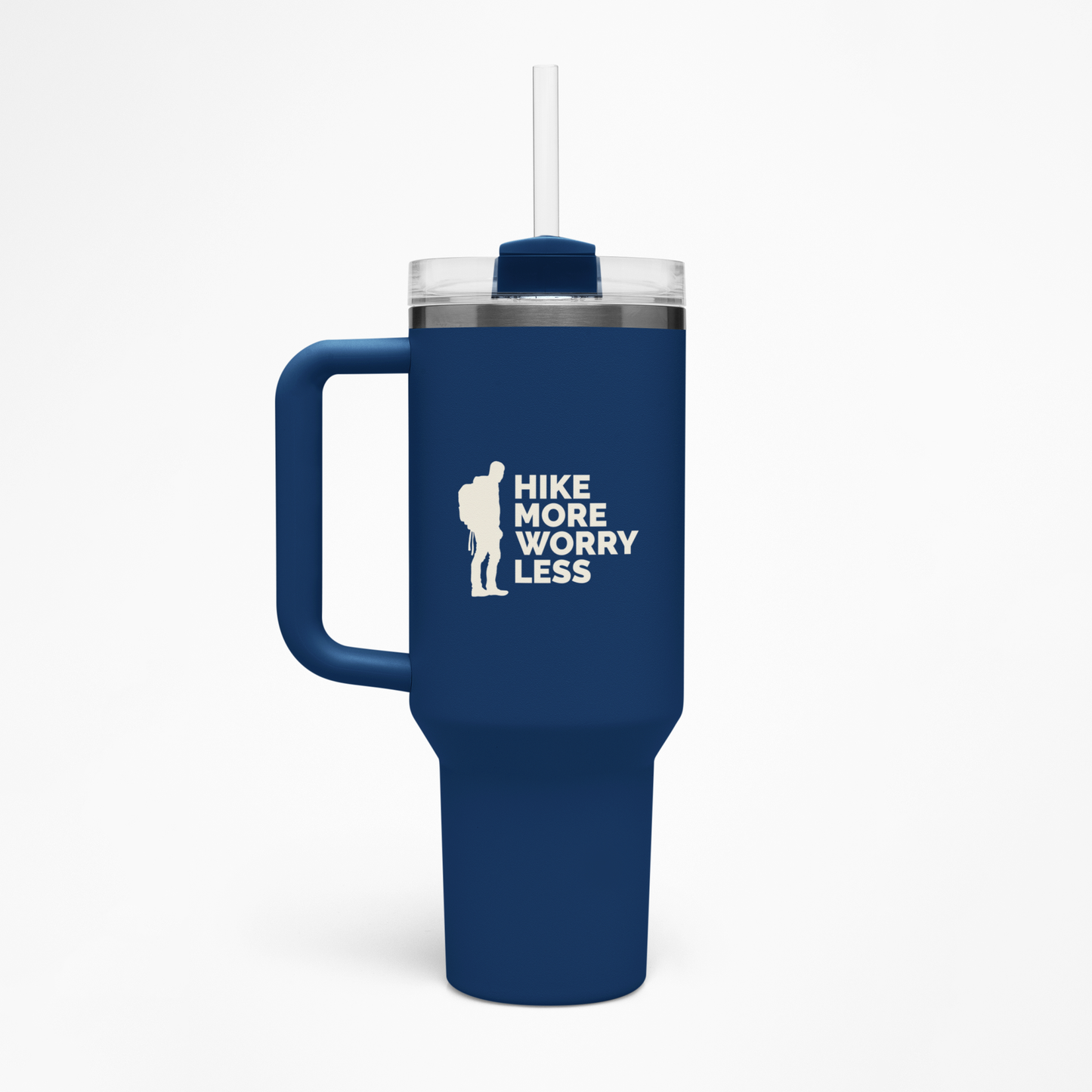 Hike More Worry Less Insulated Travel Mug, 40oz