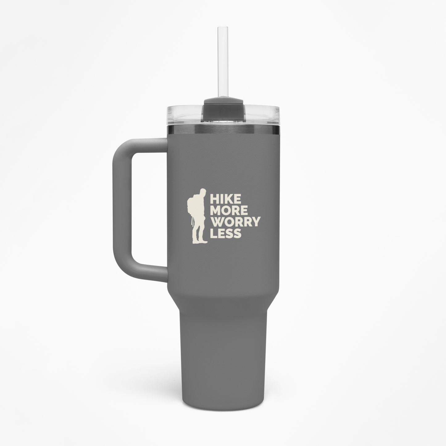 Hike More Worry Less Insulated Travel Mug, 40oz