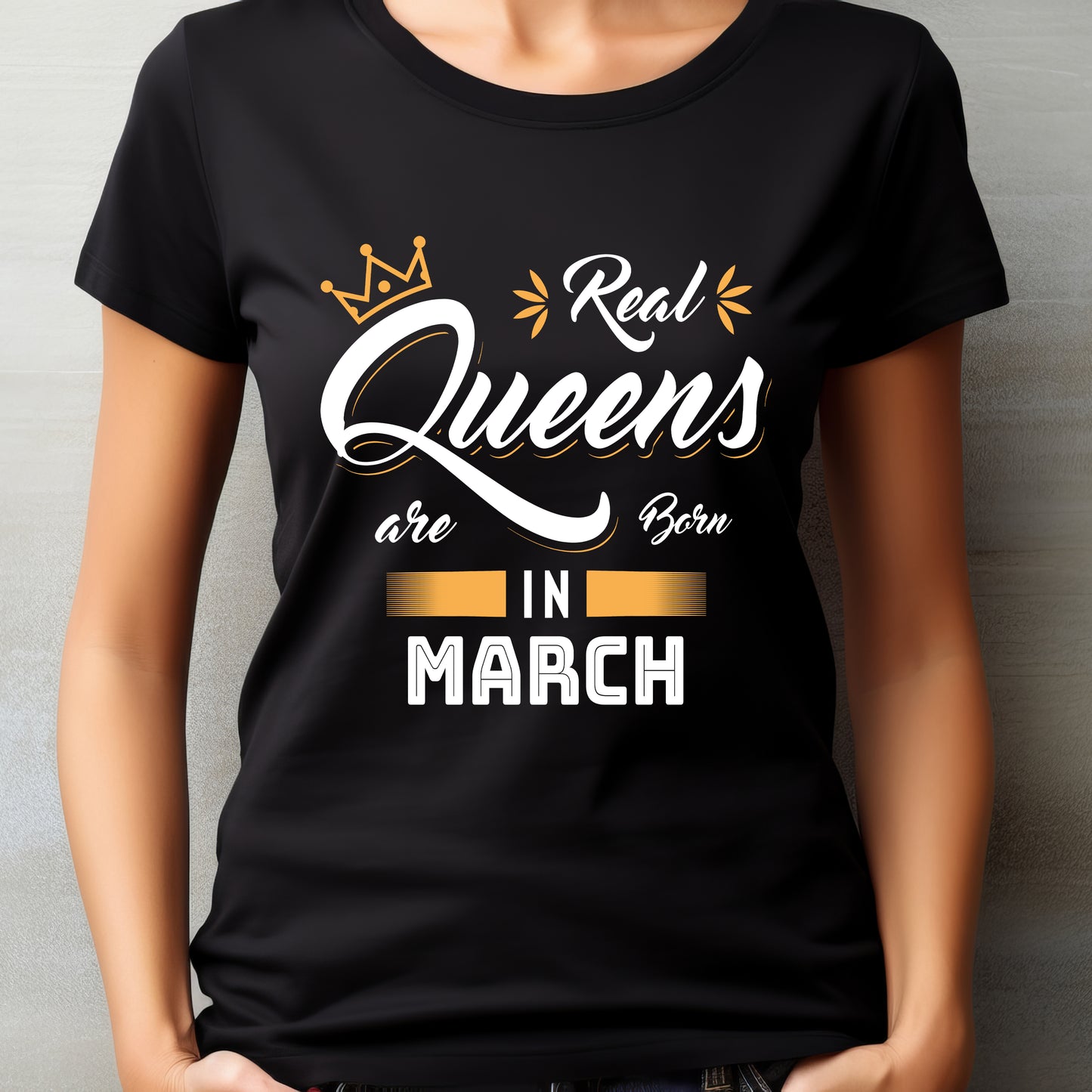 Real Queens Are Born iBirthday T-Shirt