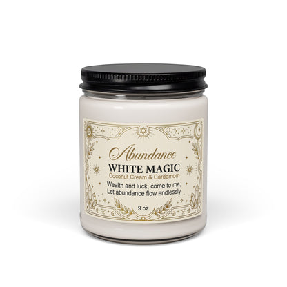 White Magic ‘Abundance’ Scented Soy Candle — 9oz