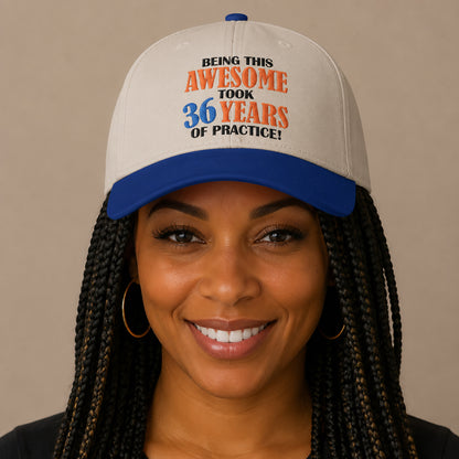 Custom Mid-Profile Baseball Cap – "Being This Awesome Took... Years of Practice"