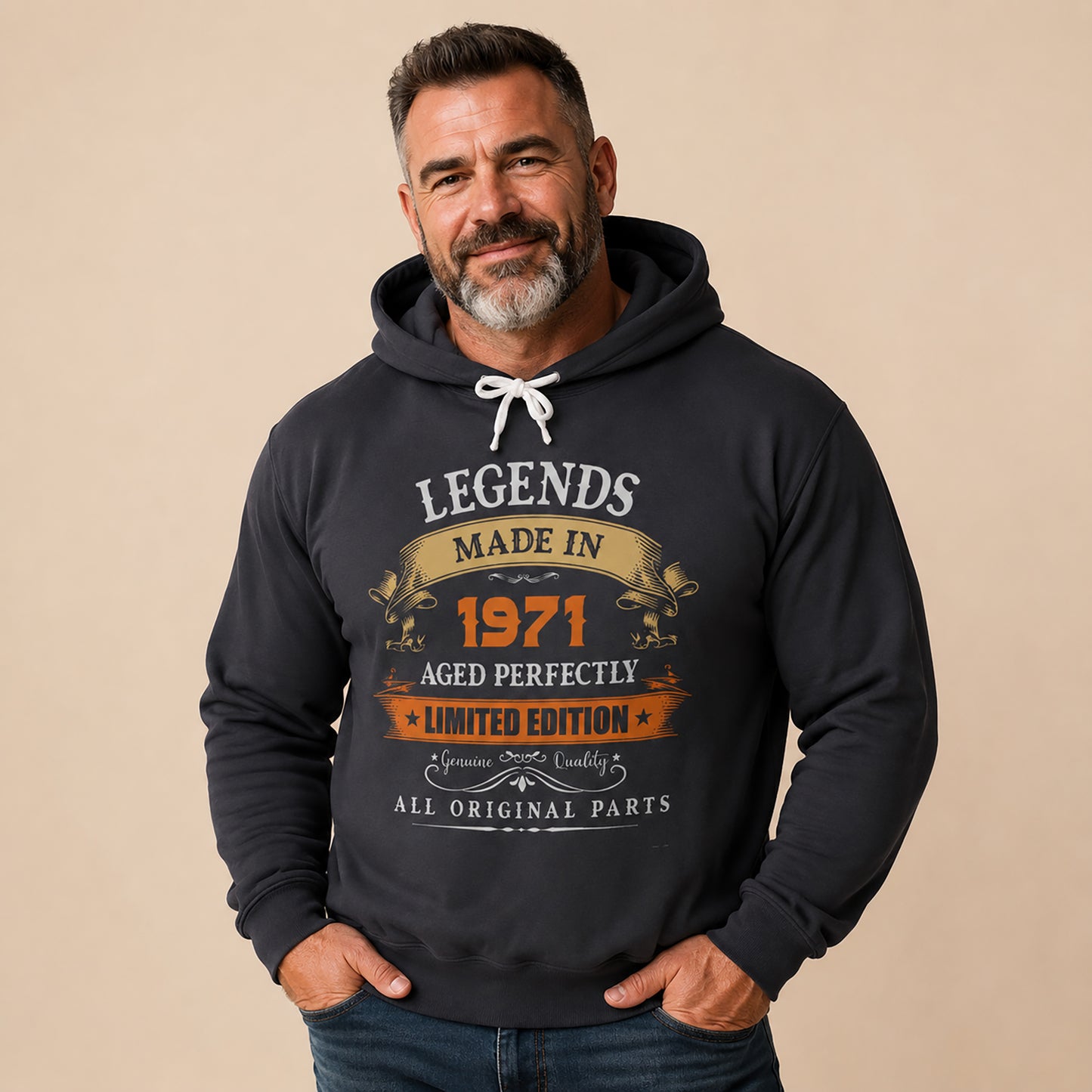 Custom Birthday Hoodie - "Legends Made In ..."