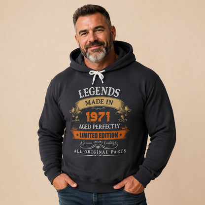 Custom Birthday Hoodie - "Legends Made In ..."