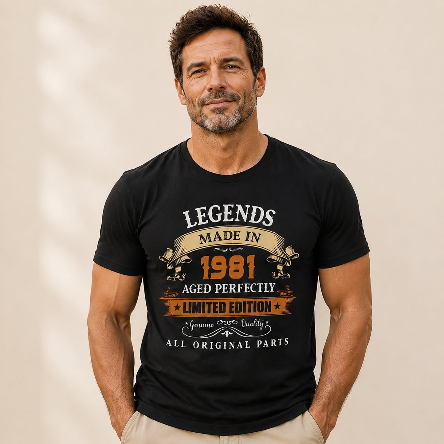 Custom Birthday Legends Tee - Limited Edition T-Shirt