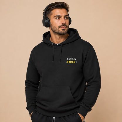 Custom Embroidered Vintage Birthday Hoodie