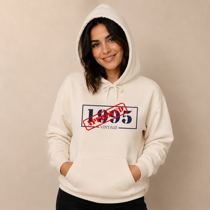 Custom Birthday Hoodie – "Approved Vintage"