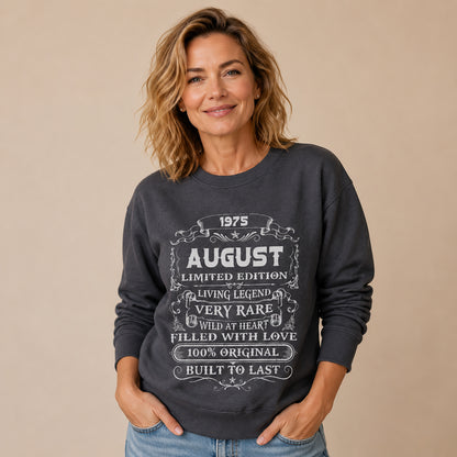 Living Legend Customizable Crewneck Sweatshirt - Birthday Gift