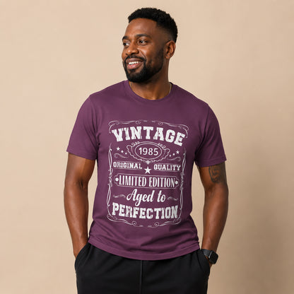 Custom Vintage Limited Edition 'Aged to Perfection' T-Shirt
