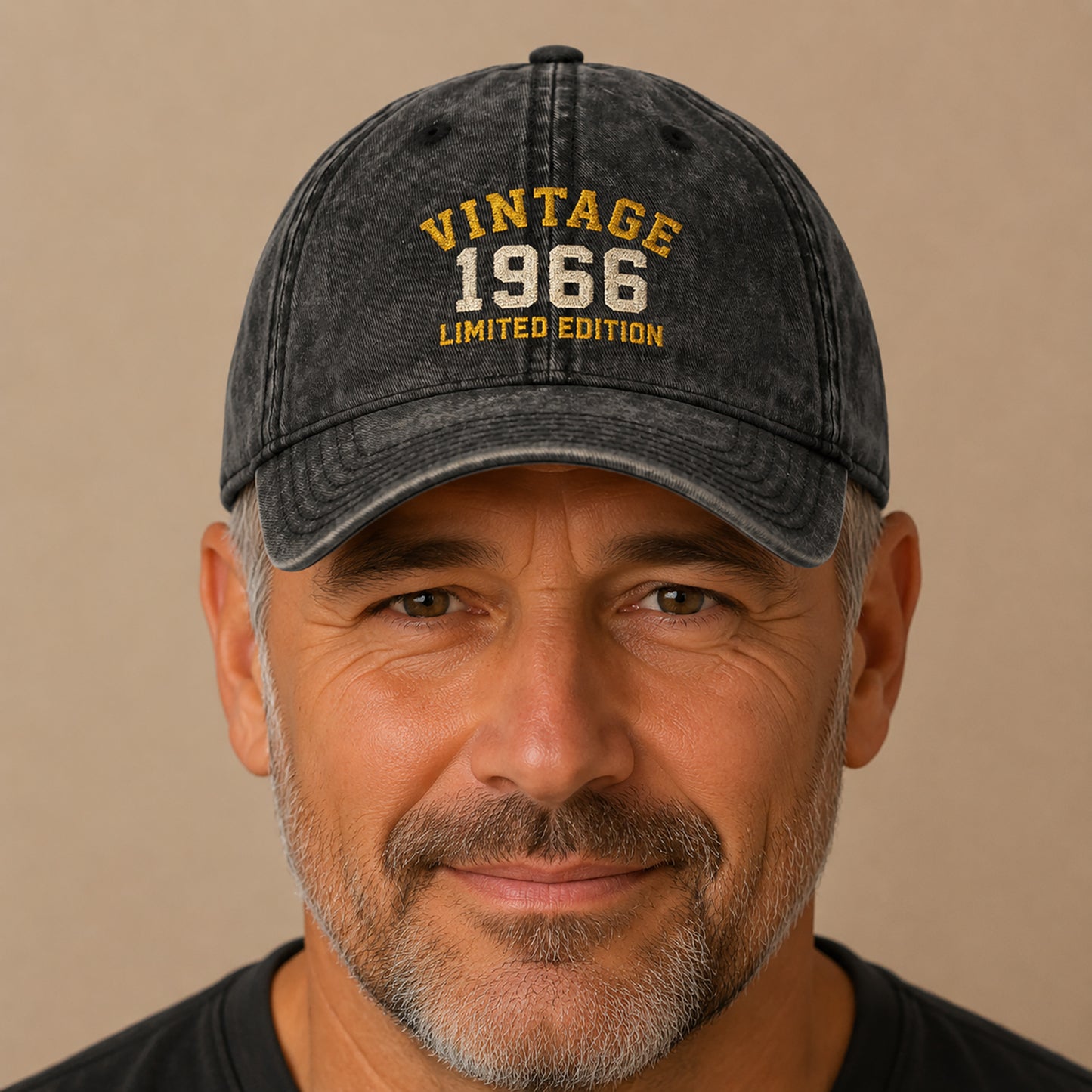 Custom Vintage Embroidered Washed Baseball Cap