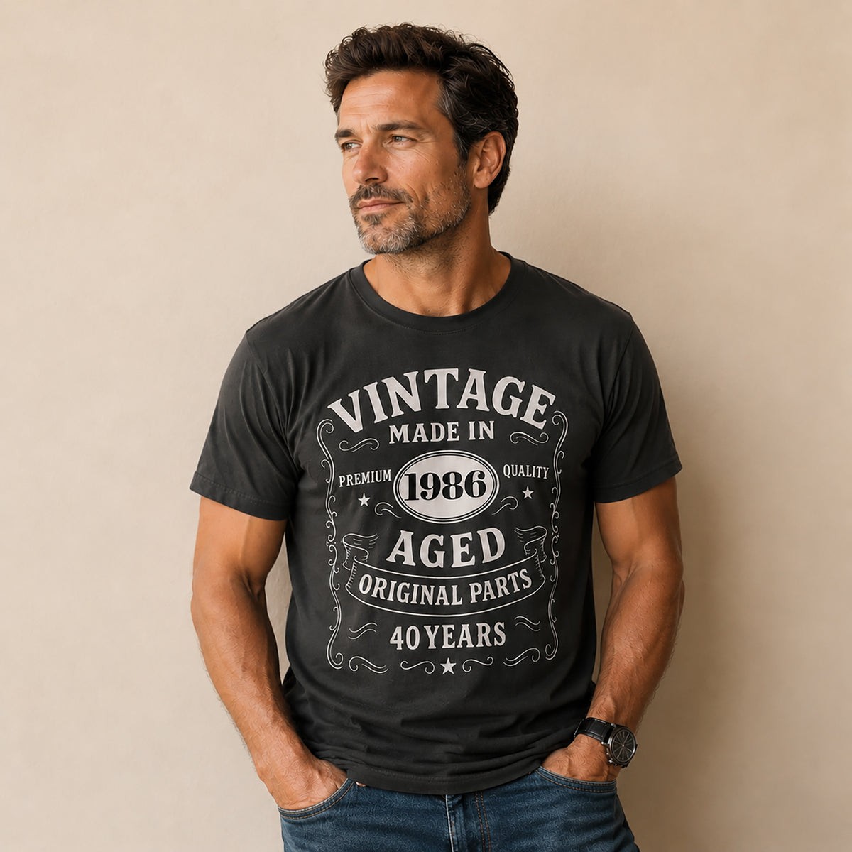 Vintage Retro Birthday T-Shirt